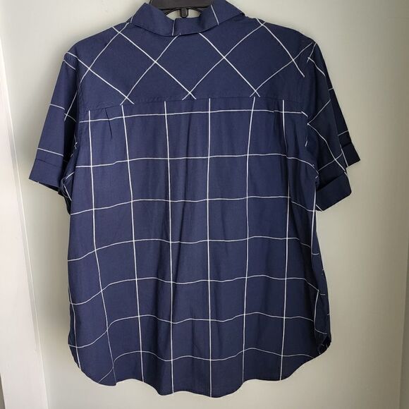 Columbia Men's Short Sleeve Plaid Button Down Shirt Size XL - Picture 4 of 6